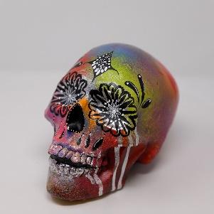 decorated calavera