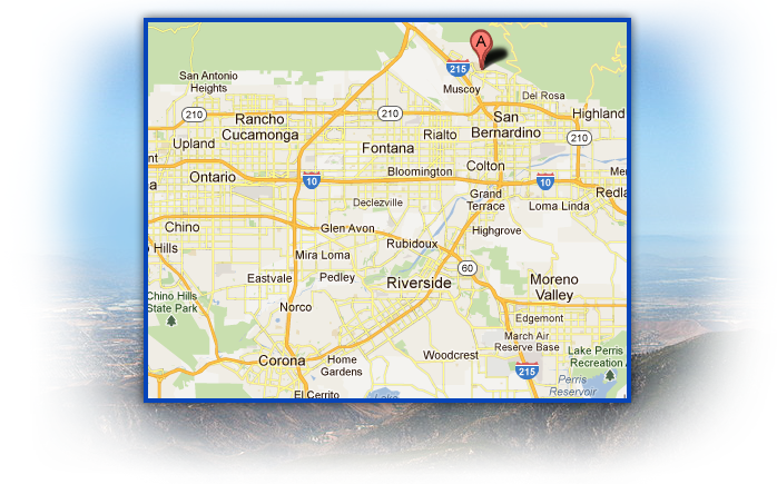 Inland Empire map