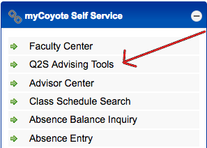 myCoyote Self Service list myCoyote Self Service list screenshot