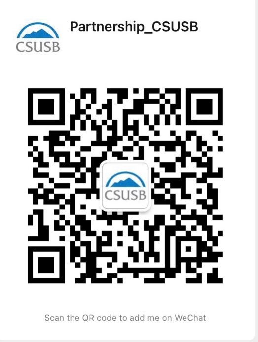 Partnership CSUSB QR