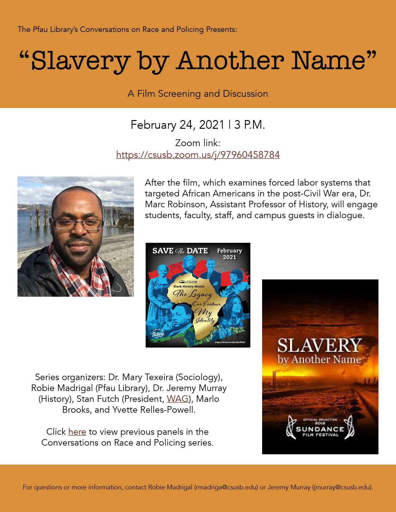 Slavery by another name flyer