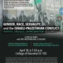 Gender, Race, & Sexuality Panel - Flyer