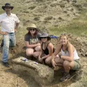 Excavating a femur