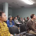 People paying attention