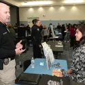 CJUS Career Fair pictures