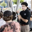 Students at Coyote Experience Kickoff