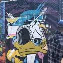 Mural in Filipino town
