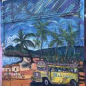 Mural in Filipino town