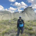 Sandstone formation on the ranch