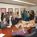 A different pizza party