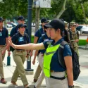 C/Su tries to stop the incoming traffic