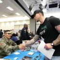 CJUS Career Fair pictures