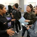 CJUS Career Fair pictures