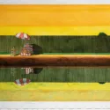 Swimming Pool 1980 Painting