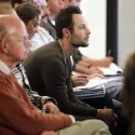 Guy paying close attention