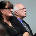 2 people paying attention