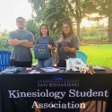 KSA Kinesiology Student Association table