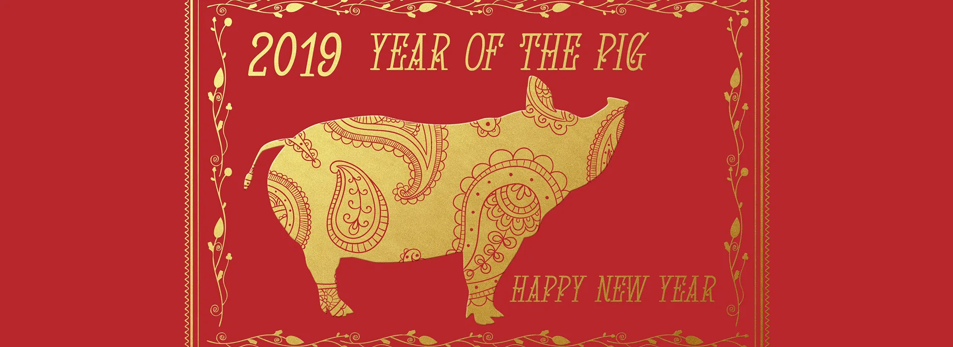 Year of the Pig flier