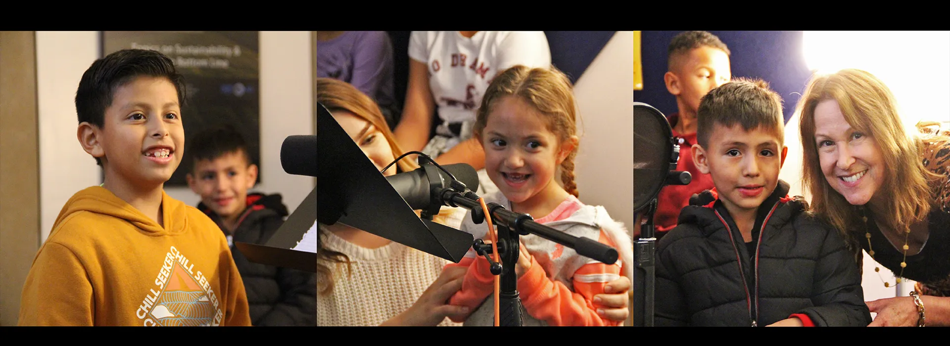 San Bernardino-area school child participating in mentorship.