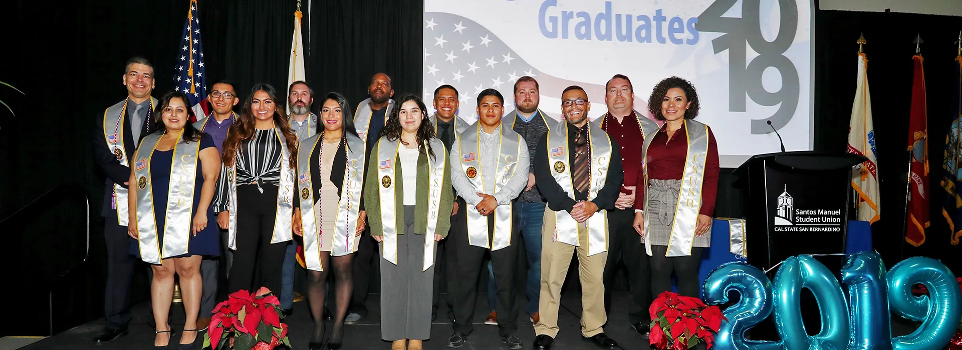 Student veterans ceremony
