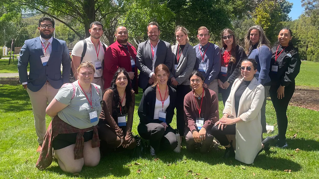 Fourteen students were selected to represent CSUSB at the annual California State University Student Research Competition at Cal Poly San Luis Obispo.