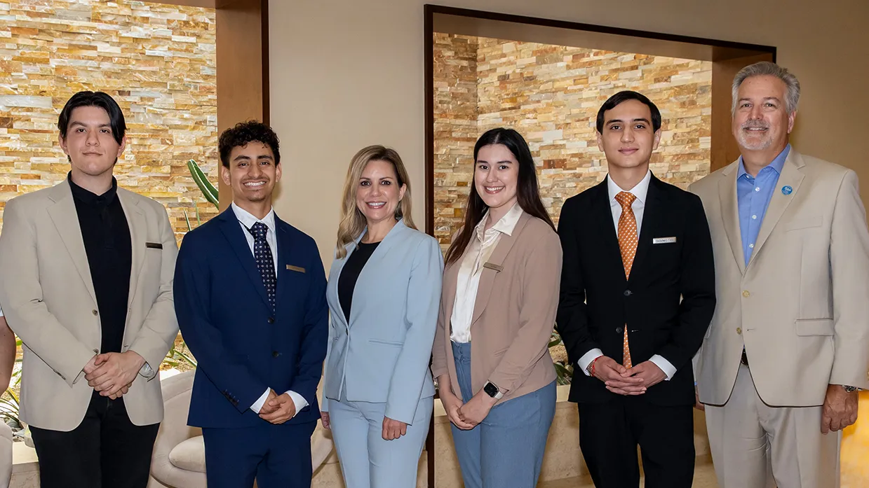From left, David Pacheco, Cristian Cabrera, Shannon Gilbert, Sofia Torres-Crespo, Baldomero Felix and Joseph Tormey.