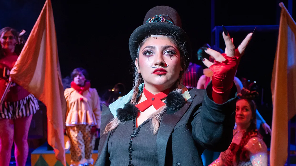 The musical, Pippin, was performed by CSUSB student actors and took place on campus in April 2024.