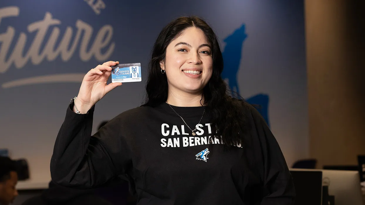 The Coyote OneCard can be used for meal plans, on-campus printing, and services at the Student Health Center and Student Recreation and Wellness Center.