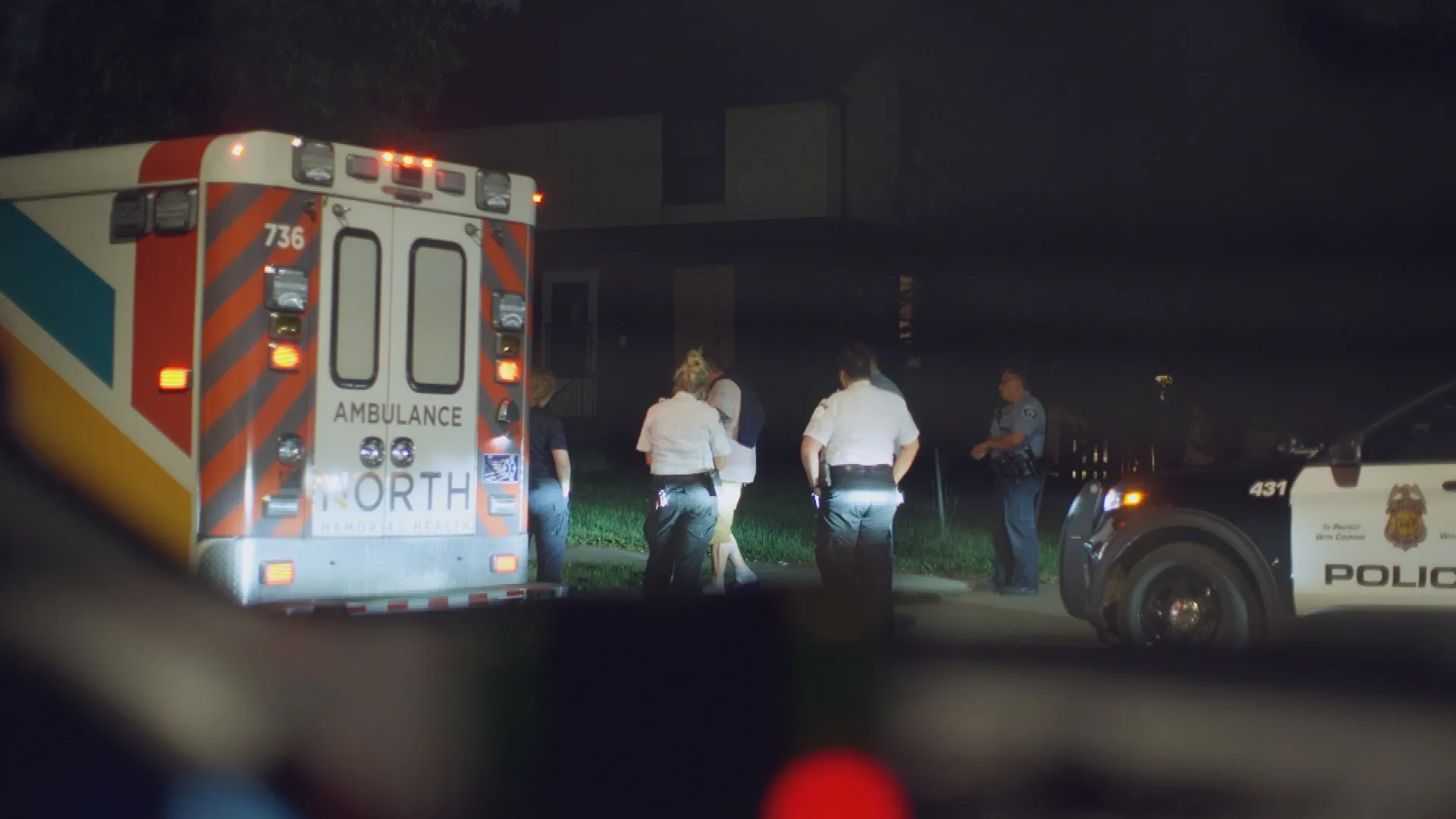 A still from the FRONTLINE and Associated Press documentary "Documenting Police Use of Force," carried out in collaboration with the Howard Center for Investigative Journalism programs. The film will be screened at CSUSB on Wednesday, Oct. 16, as part of the Conversations on Race and Policing.