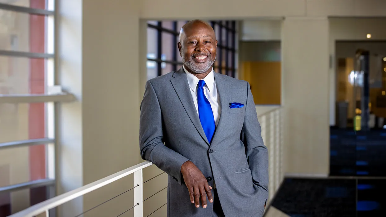 Brandon Gamble, director for the Office of Black Student Success