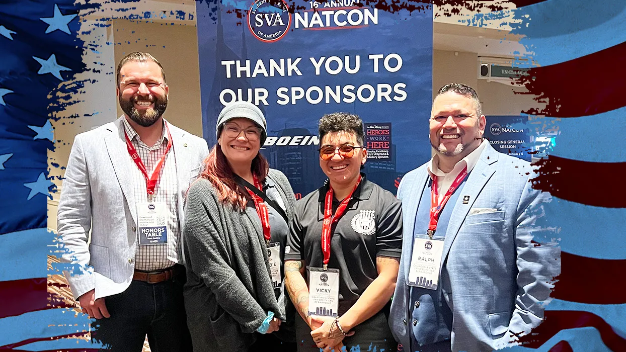 The significant impact the Student Veterans Organization (SVO) has had on the campus community was highlighted at this year’s Office of Student Leadership and Engagement awards ceremony, where the SVO was recognized with three awards.