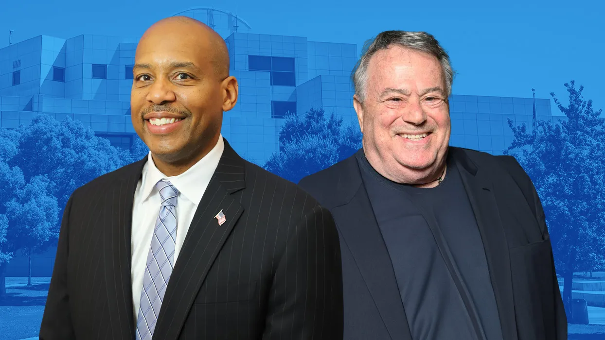 Jerrold Coakley (left), senior vice president at Stater Bros. Markets, and Bud Weisbart, co-owner and vice president of A&R Tarpaulins, Inc., have been appointed to the Jack H. Brown College of Business & Public Administration Advisory Board.