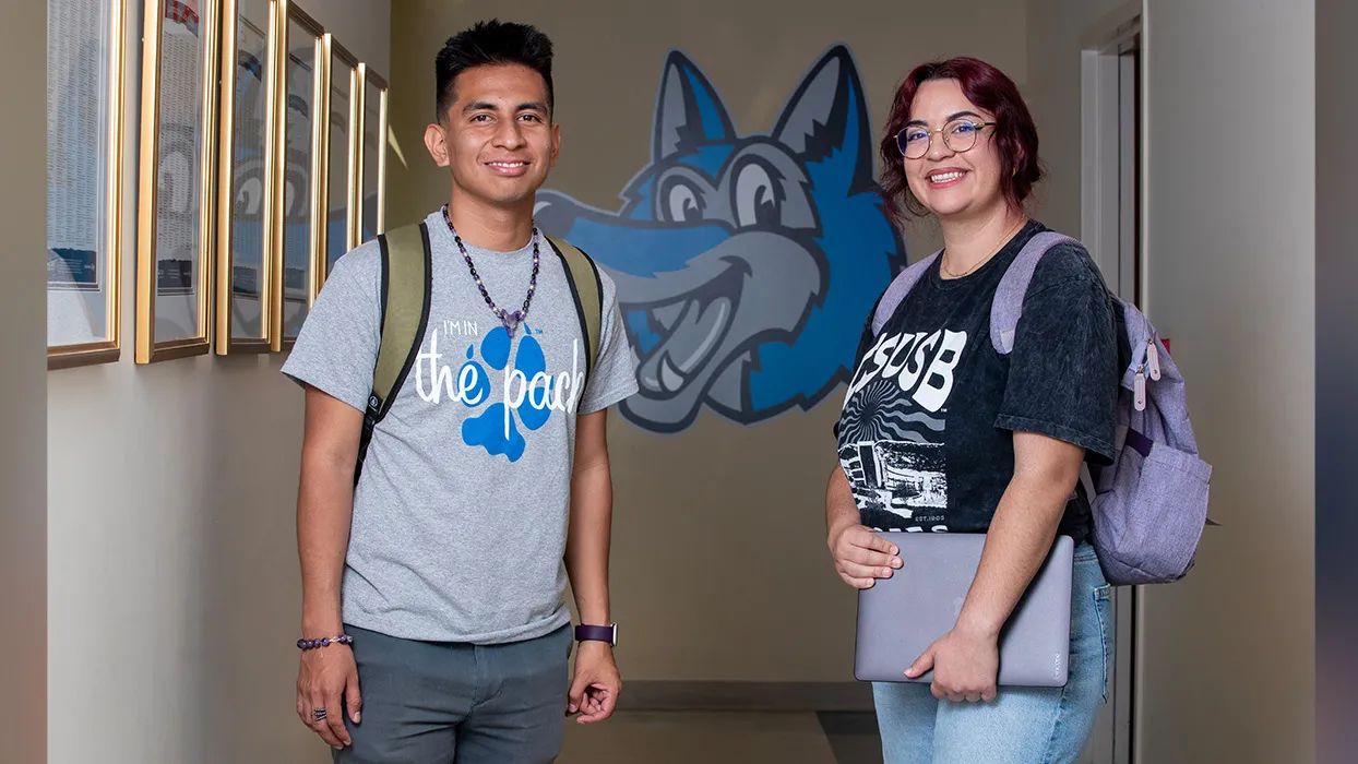 Coyote Jumpstart is a cross-divisional collaboration designed to support incoming first-year and transfer students during the pivotal summer months between high school graduation or community college completion and the start of their first semester at CSUSB. 