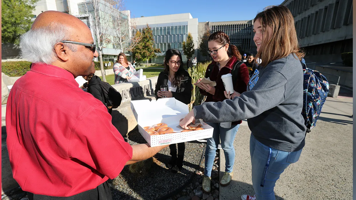 The Fall Open House and Donuts with the Dean event, scheduled for Sept. 11, was designed to support students on their educational and professional journeys at CSUSB. Donuts will be provided in the morning, adding a sweet start to a day focused on building community and preparing for academic success.