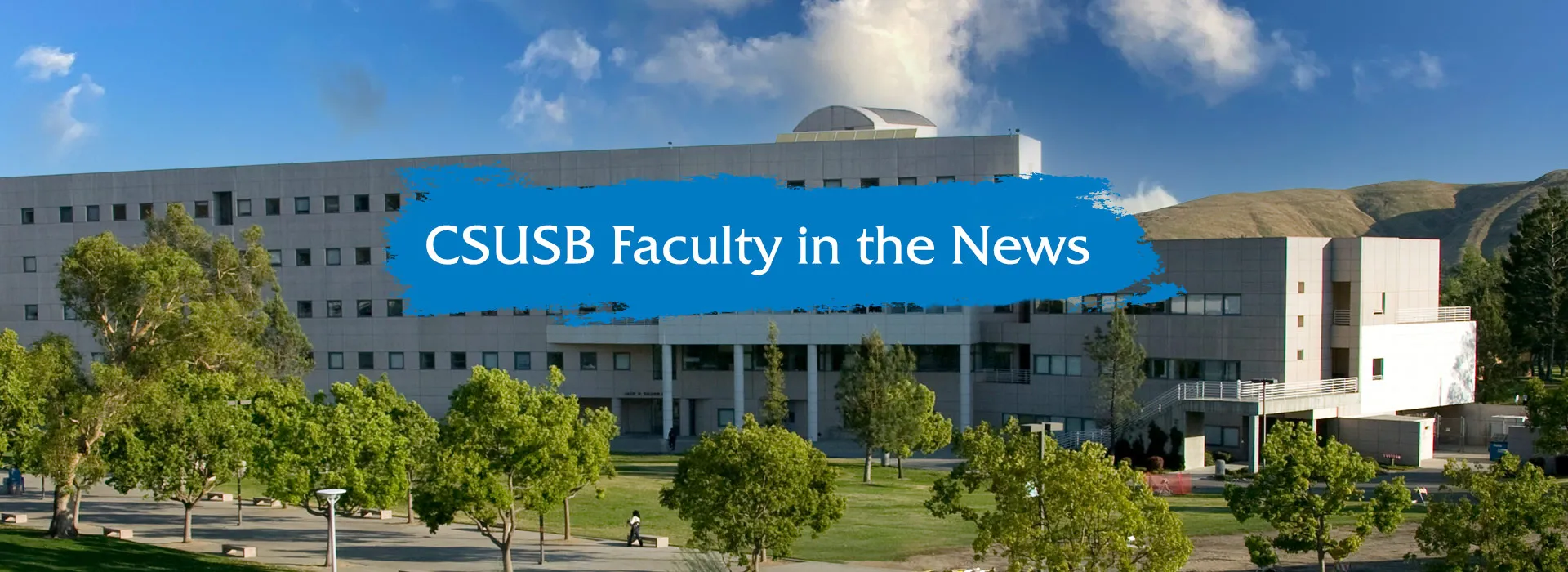 Jack H. Brown Hall, Faculty in the News