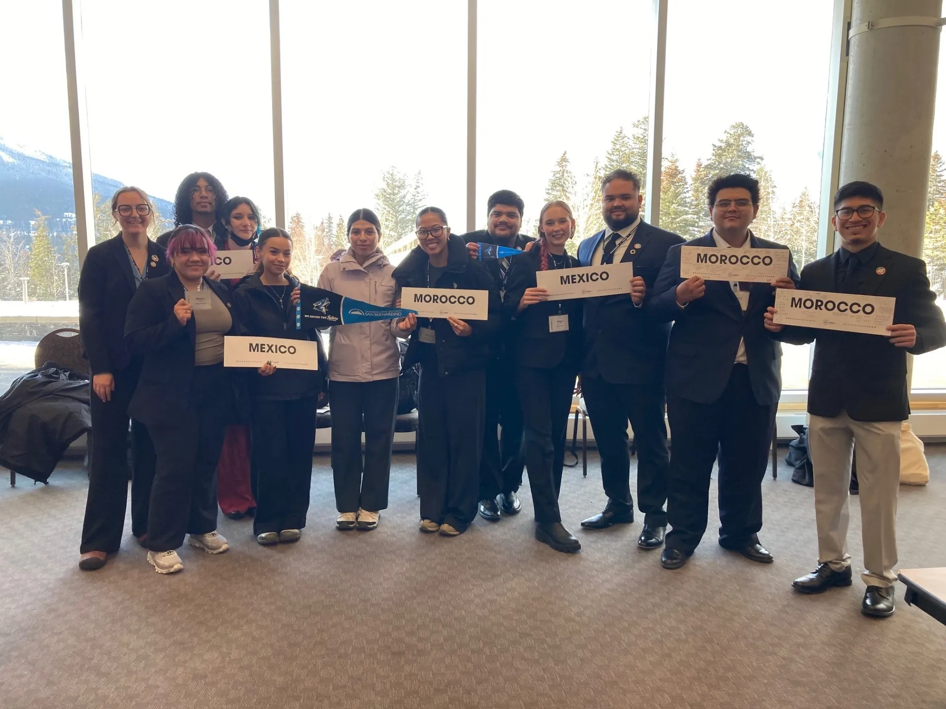 CSUSB Model UN participants