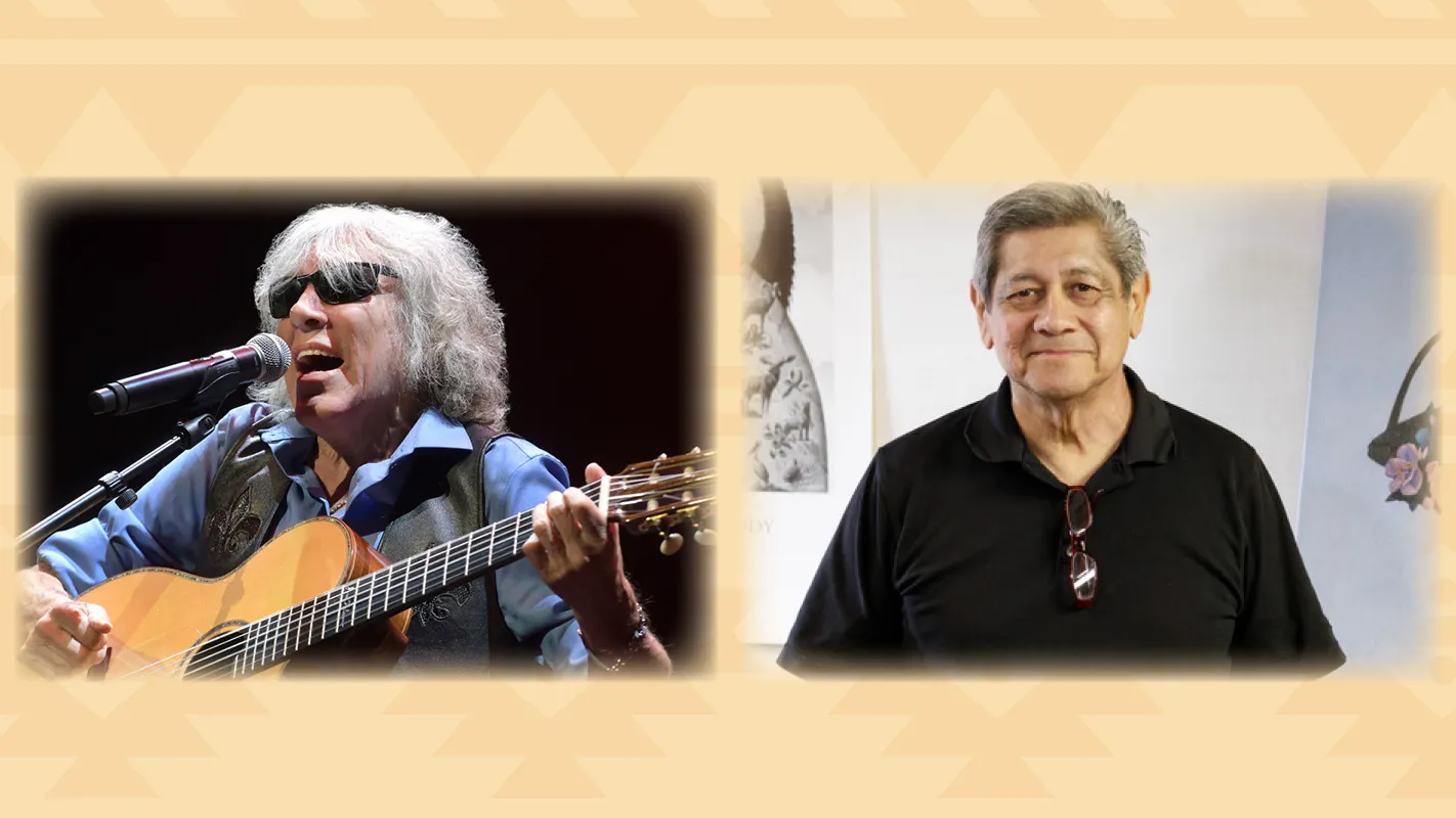 Singer José Feliciano (left) and artist Ignacio Gómez are the Padrinos de Honor for LEAD Summit XIV.