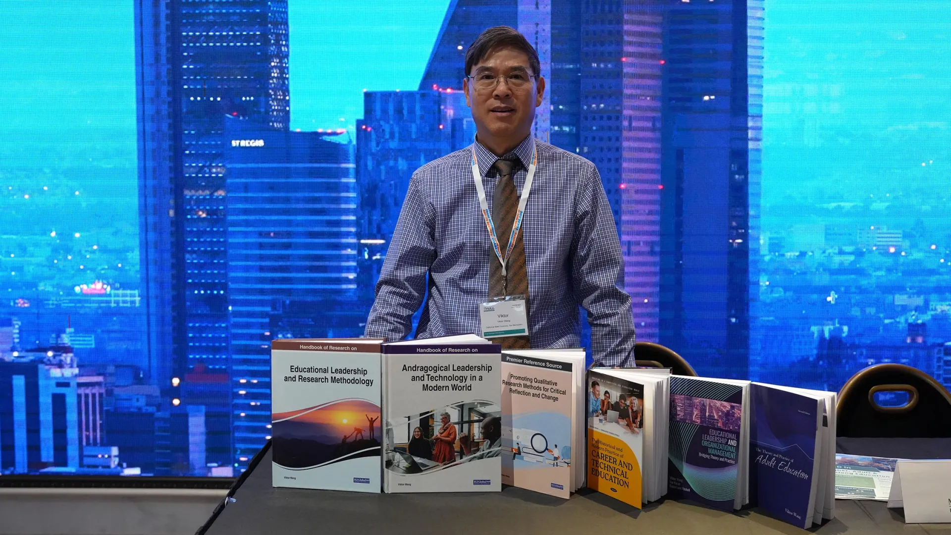 Viktor Wang, CSUSB professor of educational leadership and technology