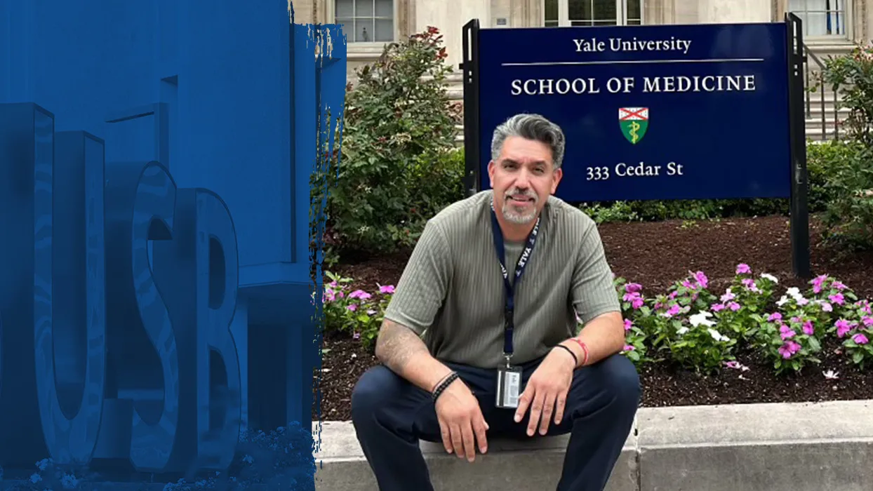 Luis Trujillo, a senior majoring in biopsychology at CSUSB, participated in the National Science Foundation Research Experience for Undergraduates Computational Analysis of Infectious Diseases, a 10-week residency program at Yale University.