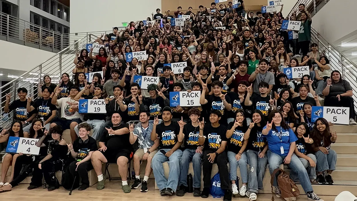 This summer, 189 Inland Empire high school students participated in CSUSB’s Coyote BLUE (Building Links to Undergraduate Education)-PRIME (Pre-College Readiness in Math and English), a four-week dual enrollment program that offered students the opportunity to earn college credit, experience university life and receive academic support.