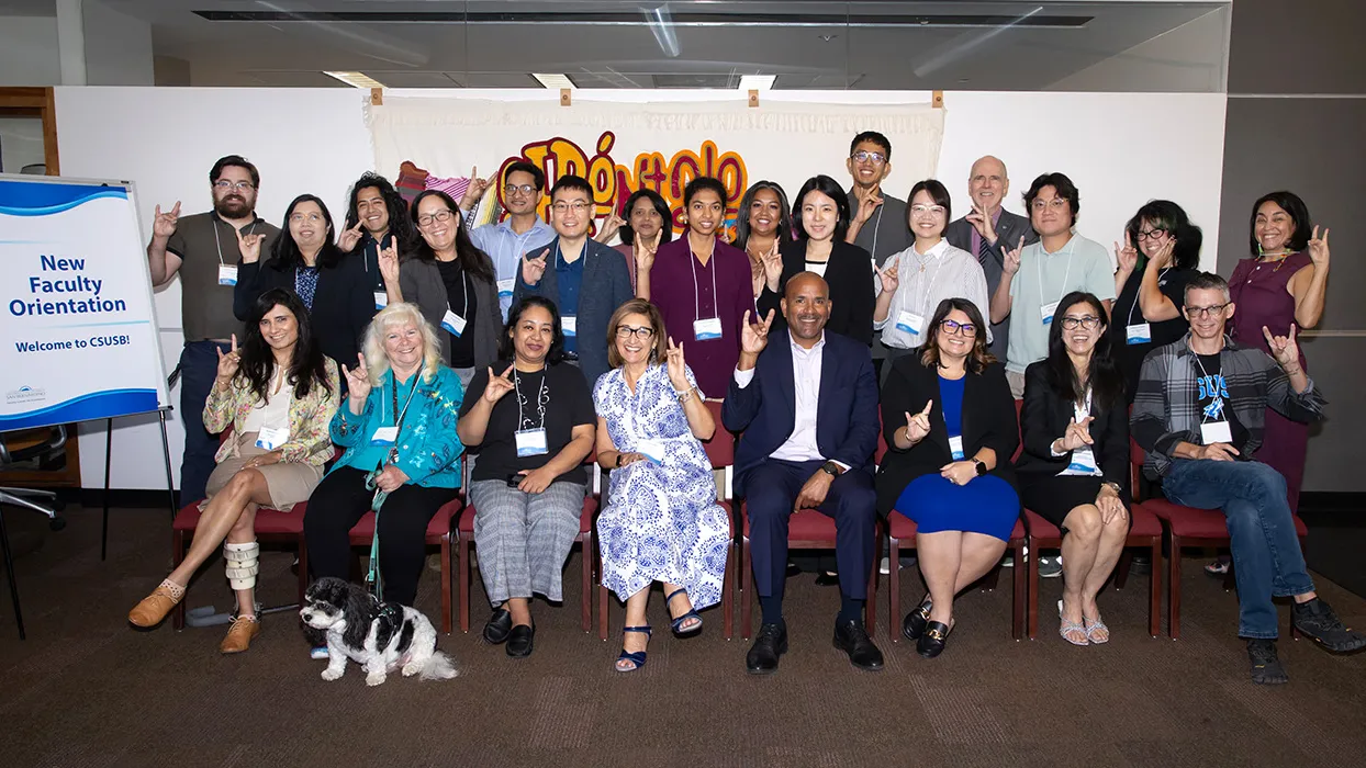 Cal State San Bernardino welcomed 20 new faculty members during the 2026 New Faculty Orientation on Aug. 17. The daylong event introduced new faculty to the people, programs and services available to support their teaching, scholarship and work with students.