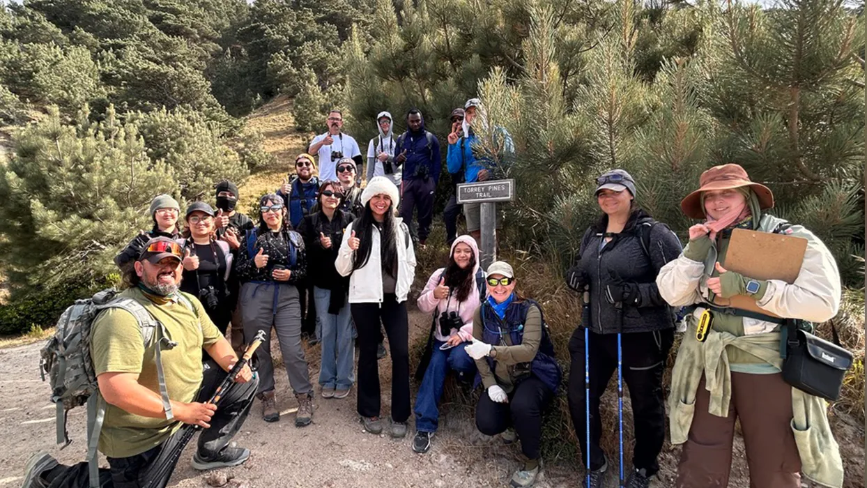 In May, 20 CSUSB students were part of Professor Yolonda Youngs’s National Parks and Public Lands class (GEOG 5240), gaining hands-on field research experience on Santa Rosa Island.