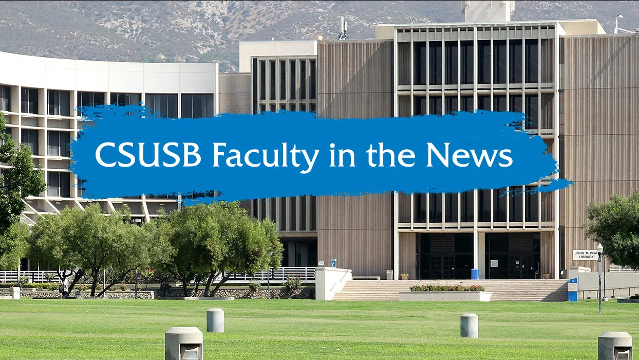 John M. Pfau Library, Faculty in the News