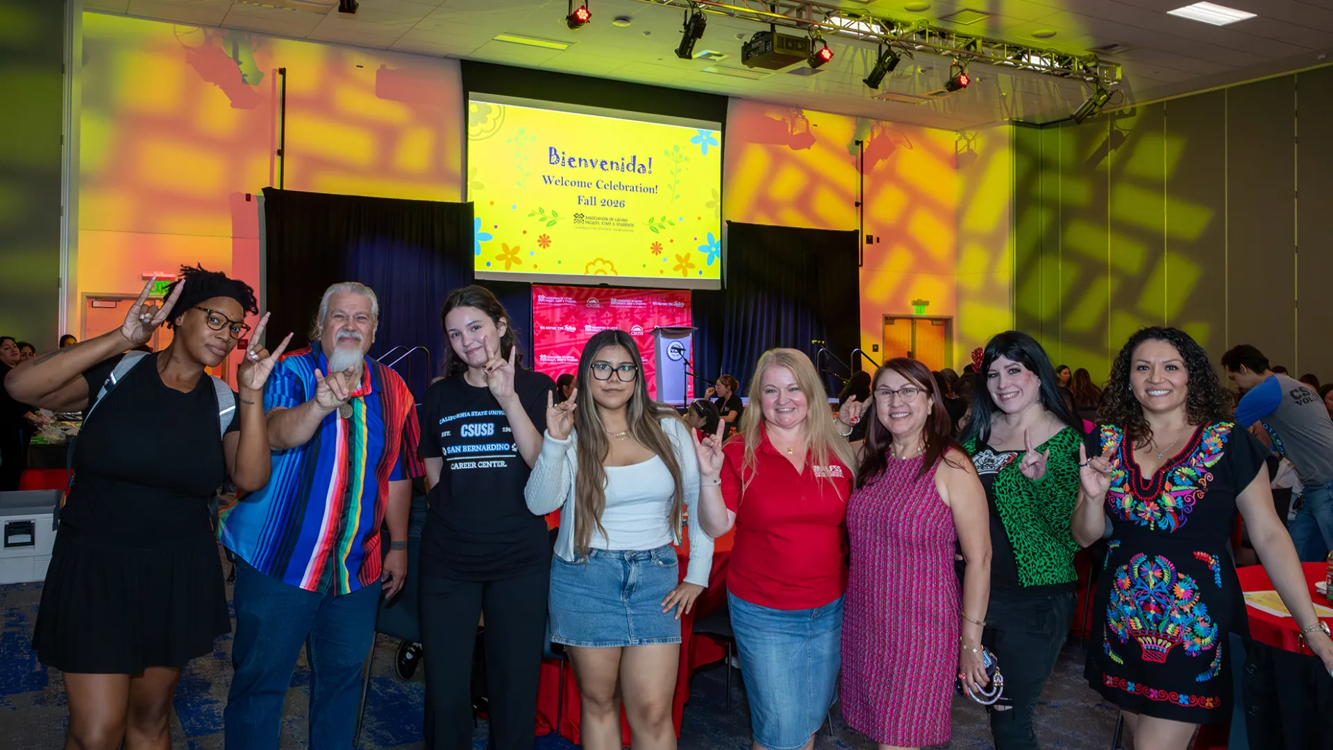 The Association of Latino Faculty, Staff & Students presented ¡Bienvenida! Welcome Celebration on Sept. 15, the first day of Hispanic Heritage Month.