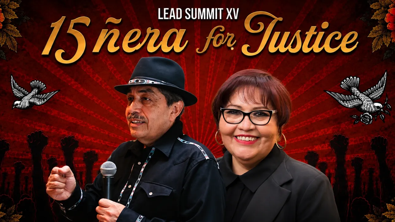 Jerry Tello (left) and Josefina E. Canchola. Image was AI-enchanced.