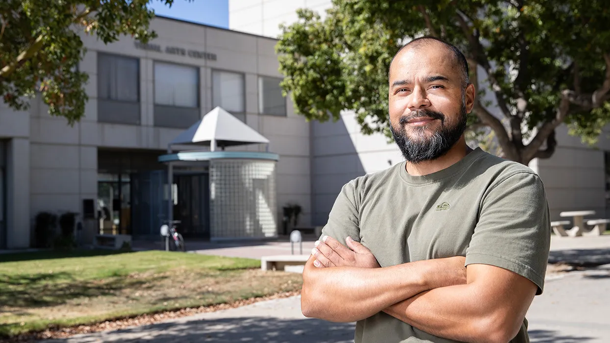 Once a CSUSB student searching for his own artistic direction, Luis Rodriguez now helps students discover theirs. Through teaching, mentorship and his work as a practicing artist and curator, Rodriguez is passing forward the encouragement that helped shape his own journey.