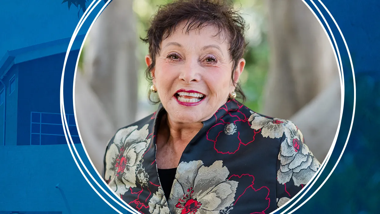 Ellen Weisser, ’68, recipient of the Distinguished Alumni Award 