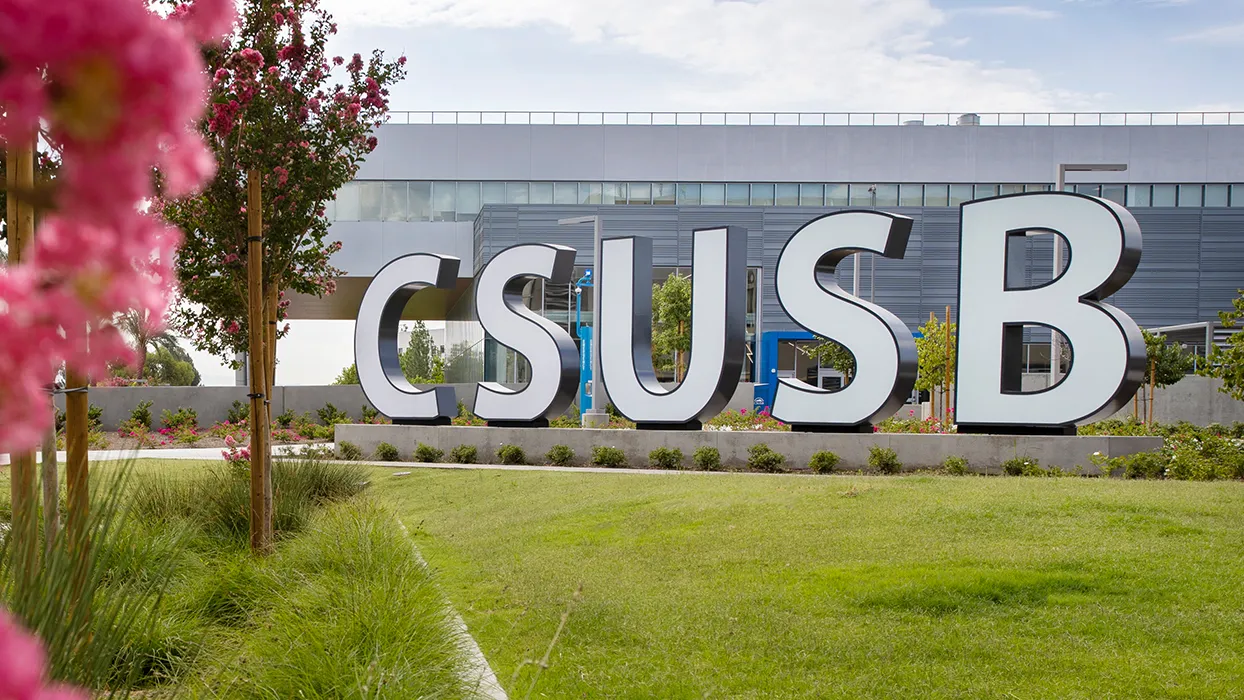 CSUSB spirit letters