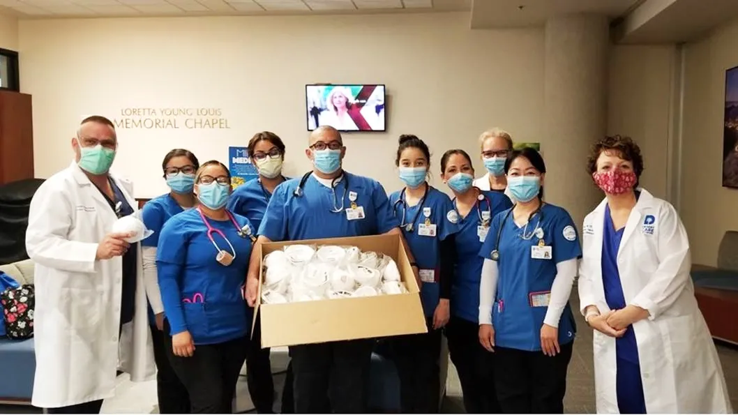 CSUSB students are raising funds and delivering face masks to Inland Empire front-line medical staff. 