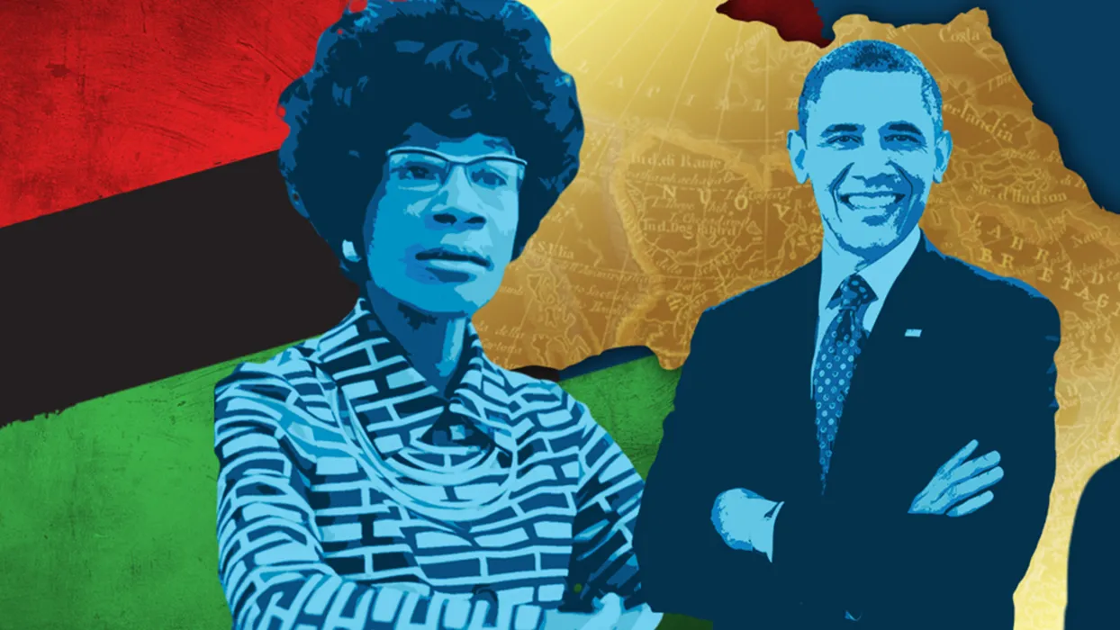 Black History Month celebration graphic